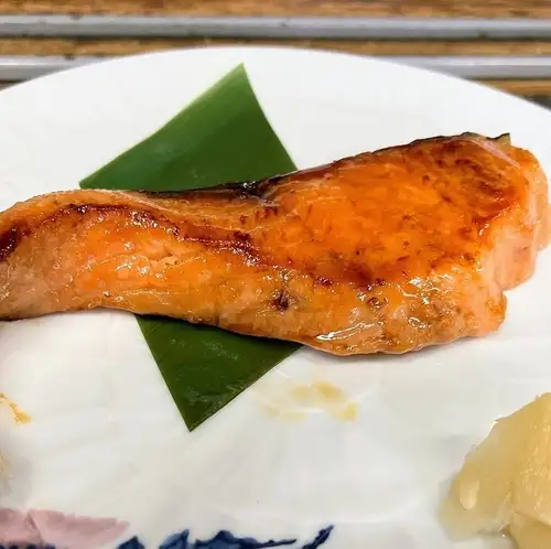 味噌腌制烤三文鱼