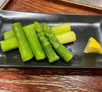 アスパラバター焼き(天ぷら)