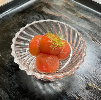小トマトワイン煮
