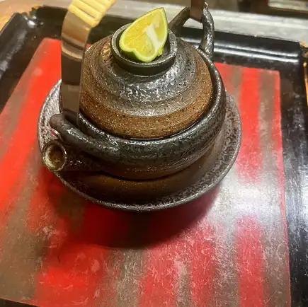 【かき忠名物】選べるコース……(松茸土瓶蒸しコース)　4,000円