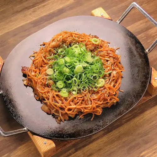ピり辛焼きそば　orうどん