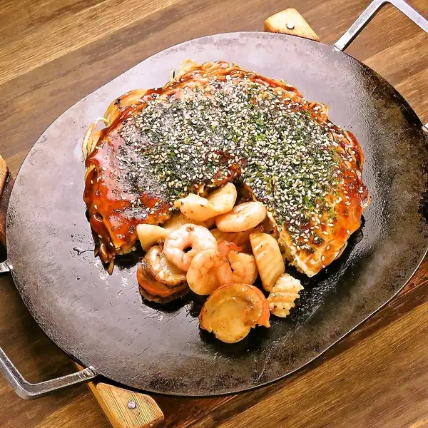 各種お好み焼きが楽しめる♪