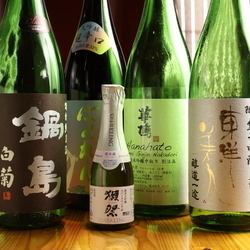 Rich in sake, shochu, and local sake