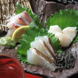 3 kinds of sashimi