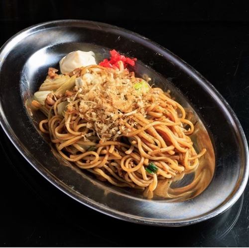 ホルモン焼きそば