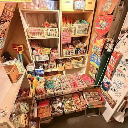 駄菓子棚