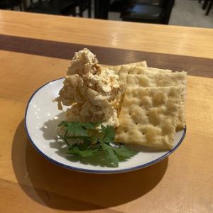 沢庵のクリームチーズ和え