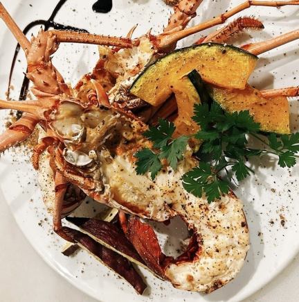 호쾌!! 이세 새우 코스!! 음료 무제한 6,000엔