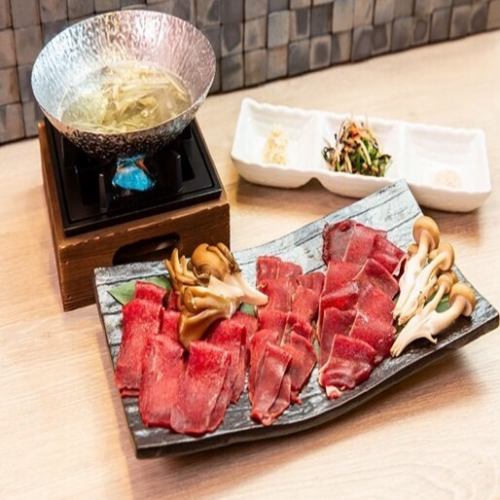 鹿肉涮鍋三件套