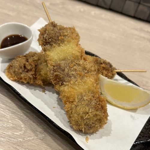 鹿片蔥串