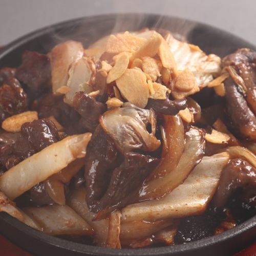 鹿肉のジンギスカン