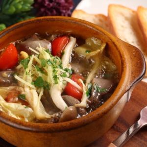 砂肝の生姜アヒージョ