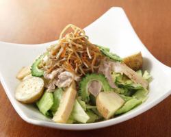 Kagoshima black pork shabu-shabu and warm seasonal vegetable salad