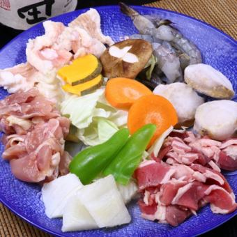 【烤肉或火锅自选】丰后牛和生鱼片特别自助套餐5,000日元！
