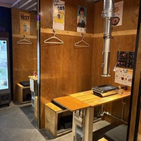 テーブル席です。