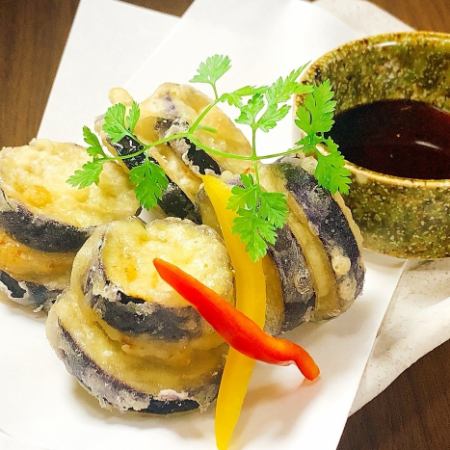 Deep-fried eggplant / Jakoten