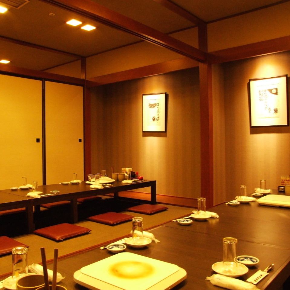 Horigotatsu seats up to 50 people! Perfect for company parties!