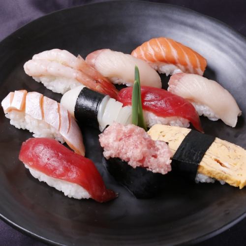 《Aoi》 Sushi platter (about 1 serving)