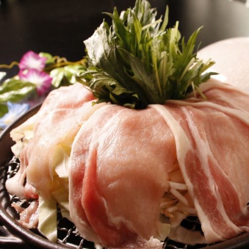 附2小时无限畅饮（三元猪肉、鲭鱼、樱花虾、时令鱼类等7道菜品）5,800日元