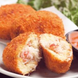 Crab claw cream croquette