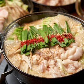 3-hour food and drink course [Popular all-you-can-eat hotpot course] All-you-can-eat tongue shabu-shabu, sukiyaki, and motsunabe (offal hotpot) for 4,000 yen ⇒ 3,000 yen