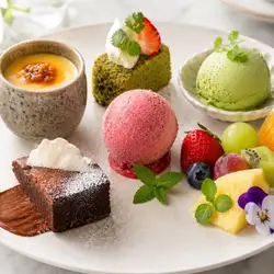 Today's dessert plate