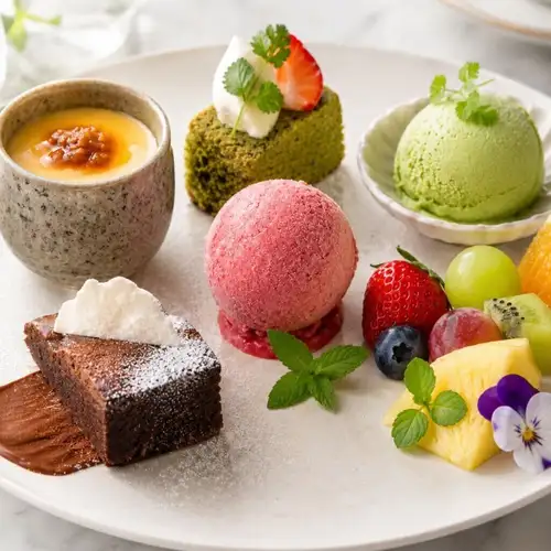 Today's dessert plate