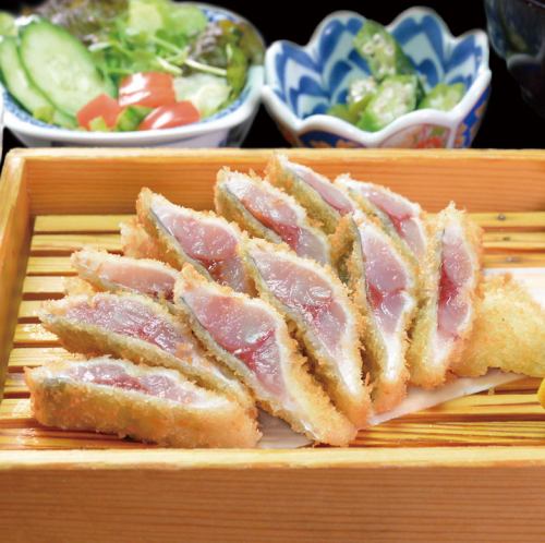 生あじレアフライ定食