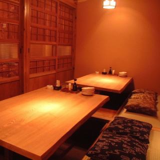 You can enjoy your meal slowly in the Horigotatsu private room.Recommended for entertainment!