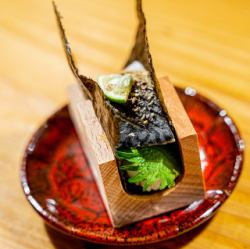 【手巻寿司】炙り〆鯖