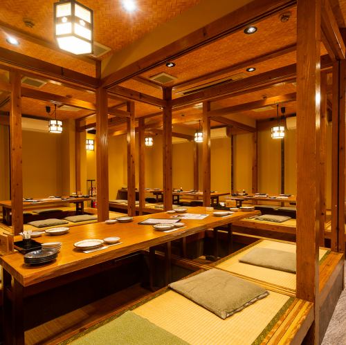 掘りごたつの個室68名様迄