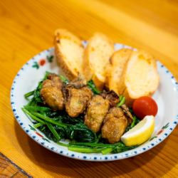 名物！牡蠣ホーレン