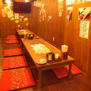 最大24名 仲良しで30名宴会☆浦和の焼き鳥居酒屋でゆっくり飲み放題がおすすめ！掘りごたつ・座敷・個室もご用意できます。