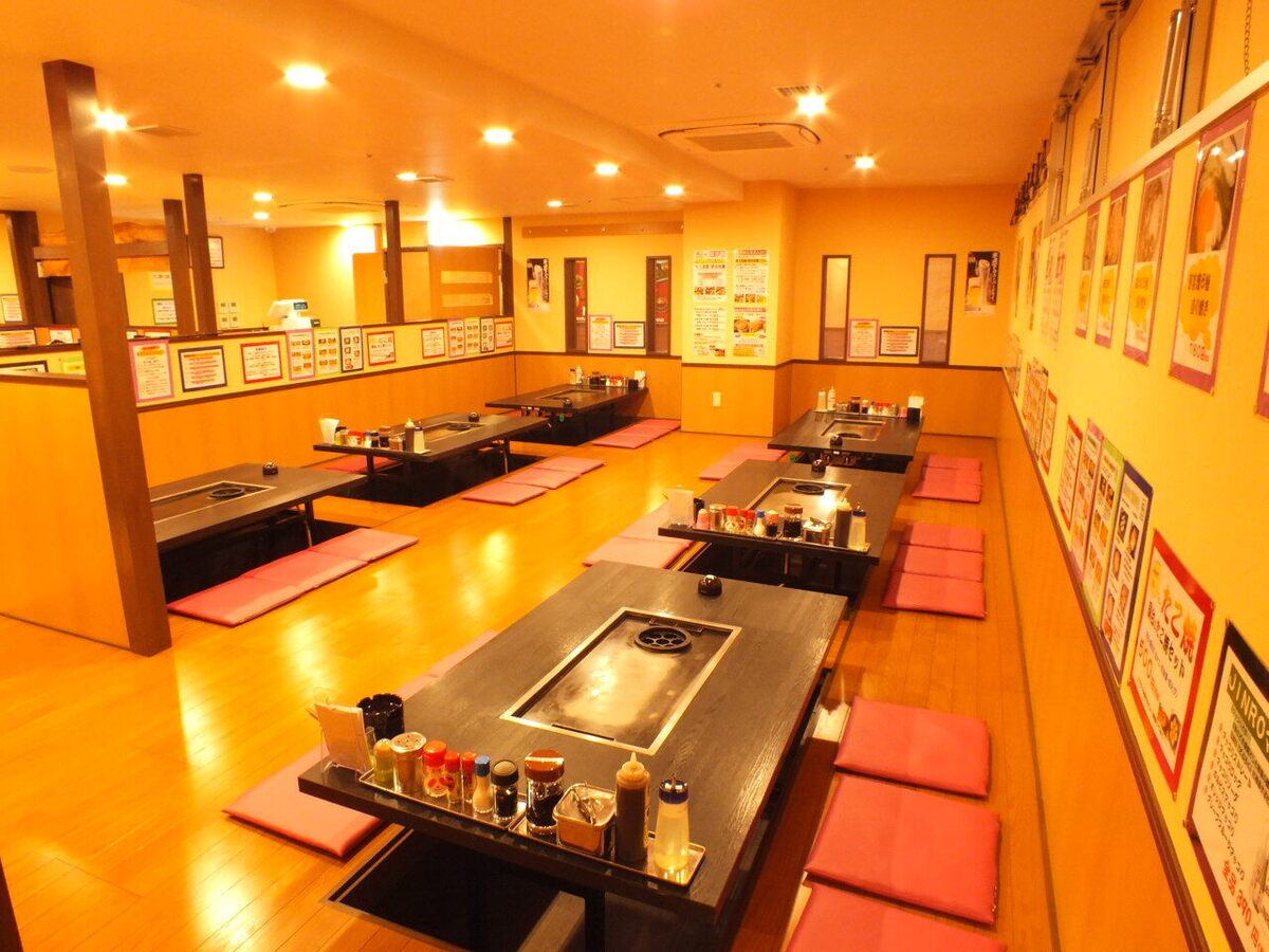 圧巻の全128席!お座敷宴会ならなんと最大64名迄OK!