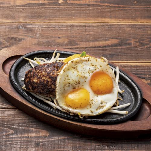 햄버거 & 계란 구이 S 사이즈 (160g)