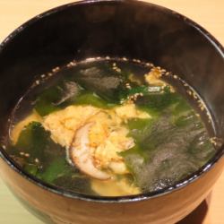 ワカタマスープ