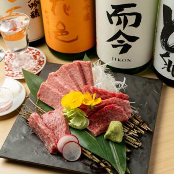 【忘新年会】麺でる厳選コース　自慢のお肉が贅沢揃い♪2時間飲み放題付き⇒5,000円(税込)