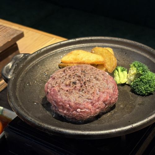 ●和牛ハンバーグ定食 150g