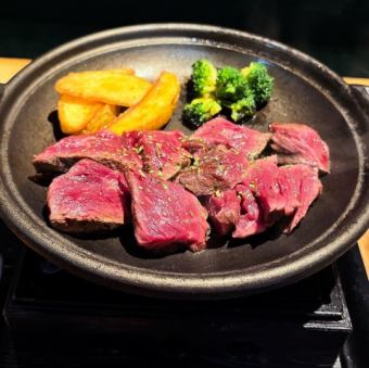 ●牛ハラミステーキ定食　100g