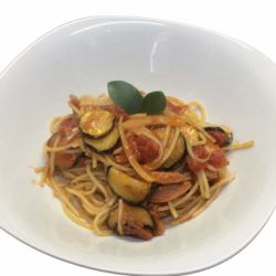 eggplant tomato spaghetti