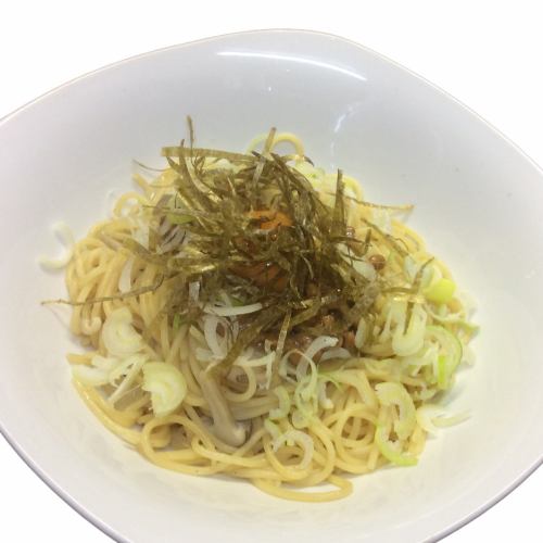 Natto spaghetti