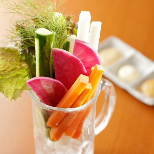 Fresh vegetables ◆Vegetable sticks 790 yen (tax included)