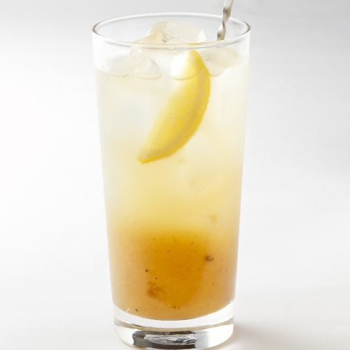 Homemade ginger ale