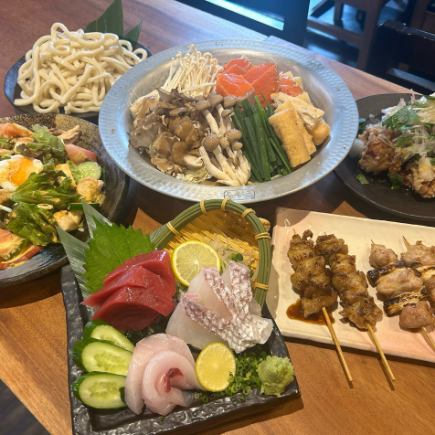 秋宴会コース【6000円】　2時間飲み放題付き！！