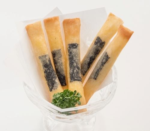 のりチーズスティック春巻き