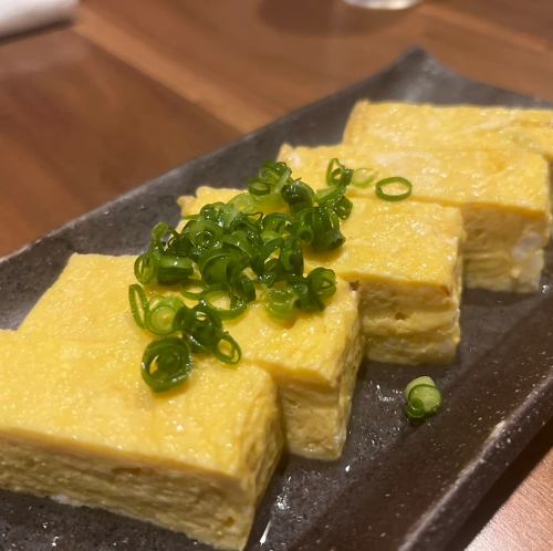 Homemade rolled omelet