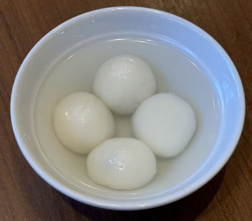 スープ入りごま団子