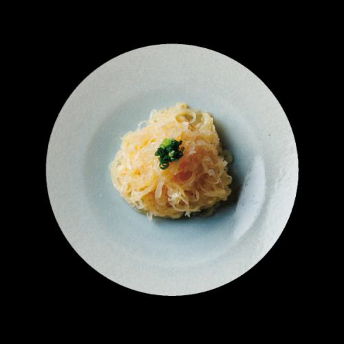 くらげの油ネギかけ