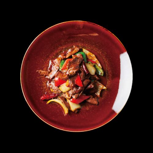 【熊】熊肉の心臓炒め