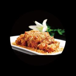スペアリブのニンニク焼き